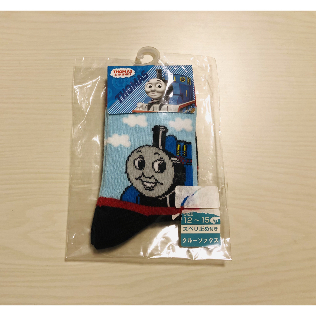 THOMAS(トーマス)のトーマス　キッズソックス　12-15cm キッズ/ベビー/マタニティのこども用ファッション小物(靴下/タイツ)の商品写真