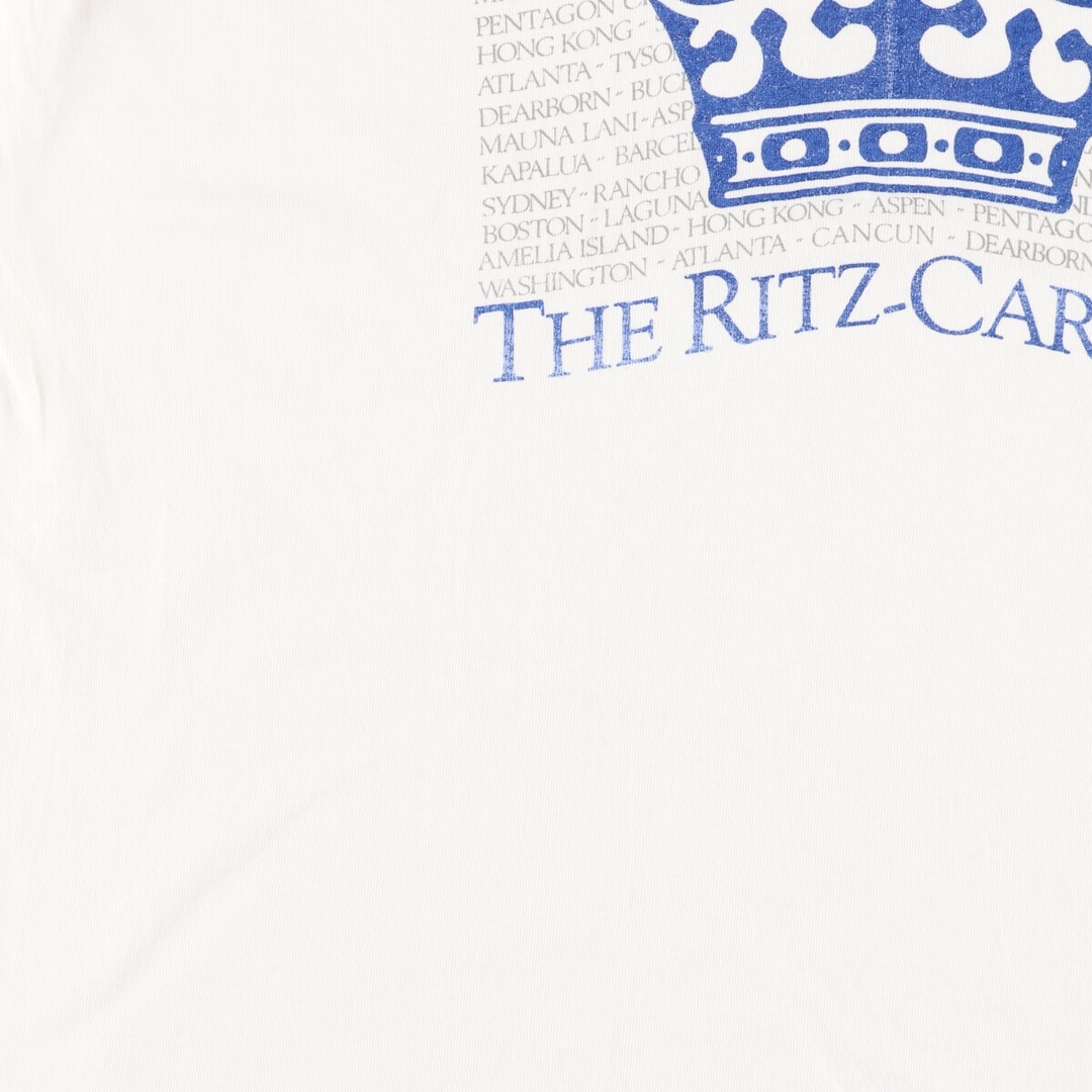 90年代 All Sport THE RITZ CARLTON ザリッツカールトン アドバタイジングTシャツ USA製 メンズL ヴィンテージ /eaa359520