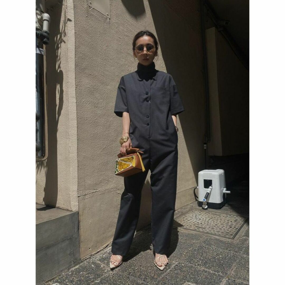 AMERI MEDI DESIGN COLLAR JUMPSUIT AMERI MEDI DESIGN COLLAR JUMPSUIT
