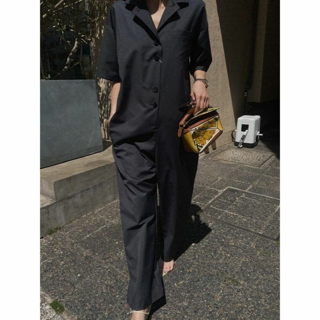 AMERI MEDI DESIGN COLLAR JUMPSUIT AMERI MEDI DESIGN COLLAR JUMPSUIT