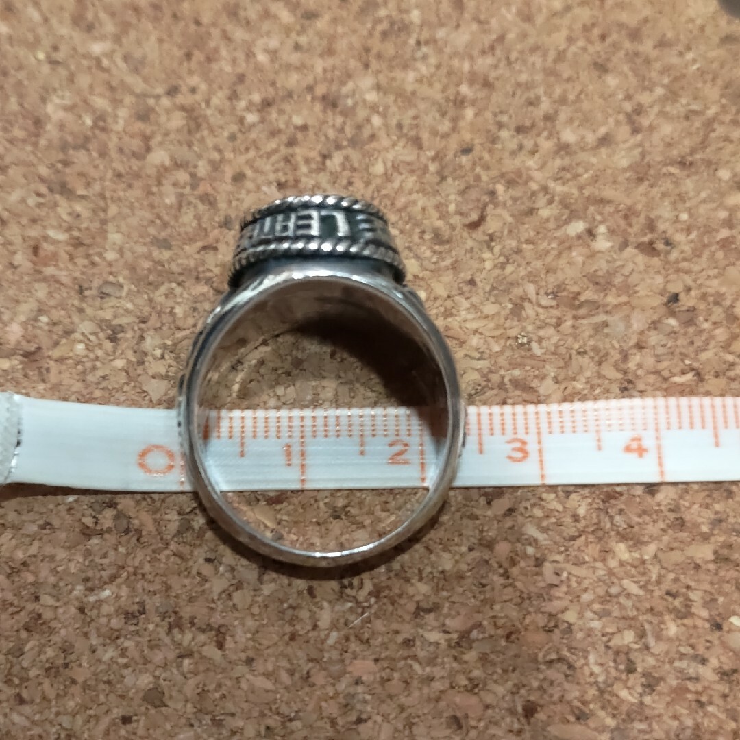 KC,s(ケイシイズ)の【レア物】Kcs ケーシーズ カレッジリング silver925 k18 20号 メンズのアクセサリー(リング(指輪))の商品写真