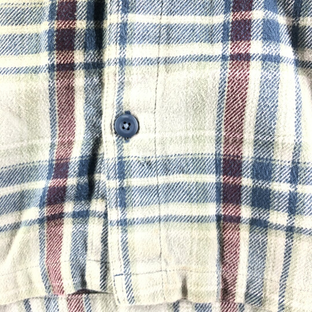 patagonia(パタゴニア)の古着 パタゴニア Patagonia ORGANIC COTTON オーガニックコットン チェック柄 長袖 フランネルシャツ メンズXL /eaa361222 メンズのトップス(シャツ)の商品写真