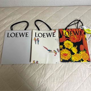 LOEWE - LOEWE紙袋 ショッパー(通常デザインと限定デザインの3枚セット ...