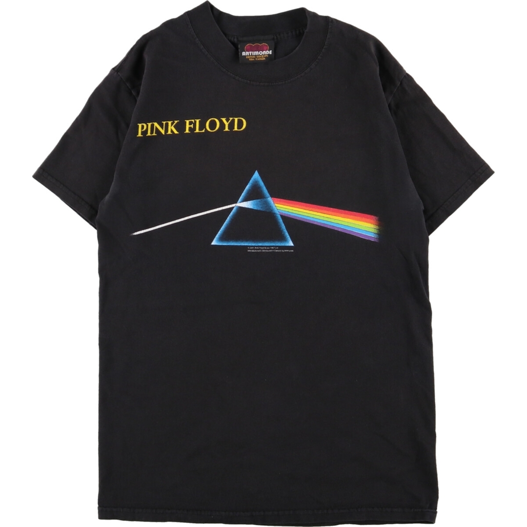 00年代 ARTIMONDE PINK FLOYD ピンクフロイド DARK SIDE OF THE MOON 両面プリント バンドTシャツ バンT メンズS /eaa361911