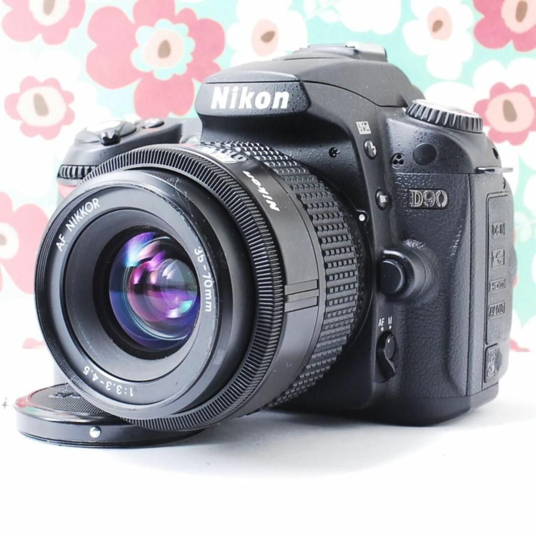 ❤️スマホ転送OK❤Nikon Ｄ90❤届いてすぐ使える❤️本格一眼レフ ...