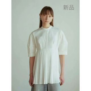 クラネ(CLANE)の新品CLANE PLEAT LAYER BALLOON SLEEVE TOPS(シャツ/ブラウス(長袖/七分))