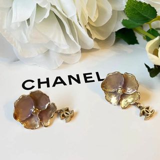 CHANEL シャネル イヤリング レディース フラワー 花