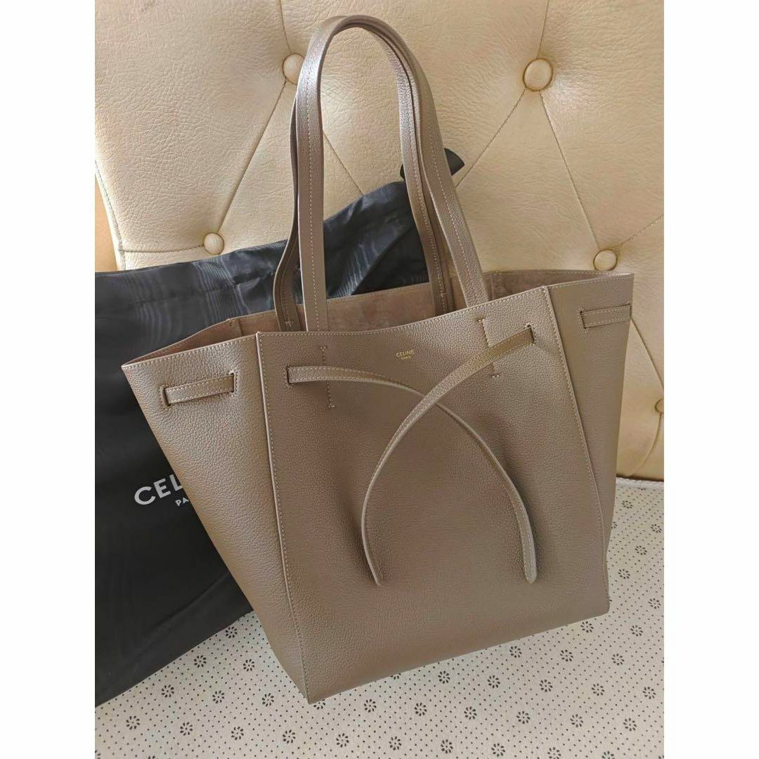 celine - 美品CELINEセリーヌ カバファントム スモールバッグ トープの