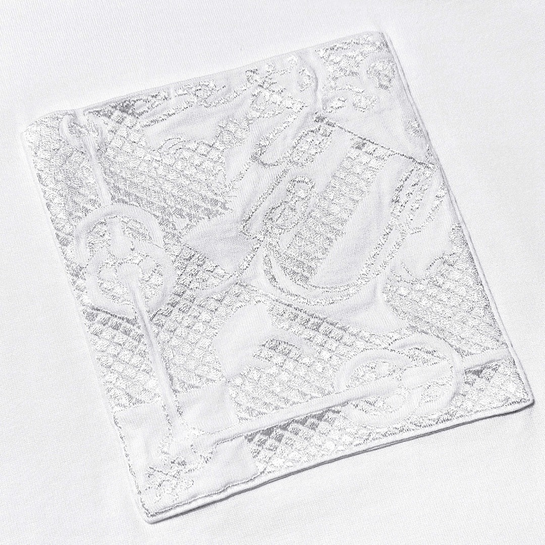 HERMES エルメス Tシャツ 刺繍 ポケット 22SS-