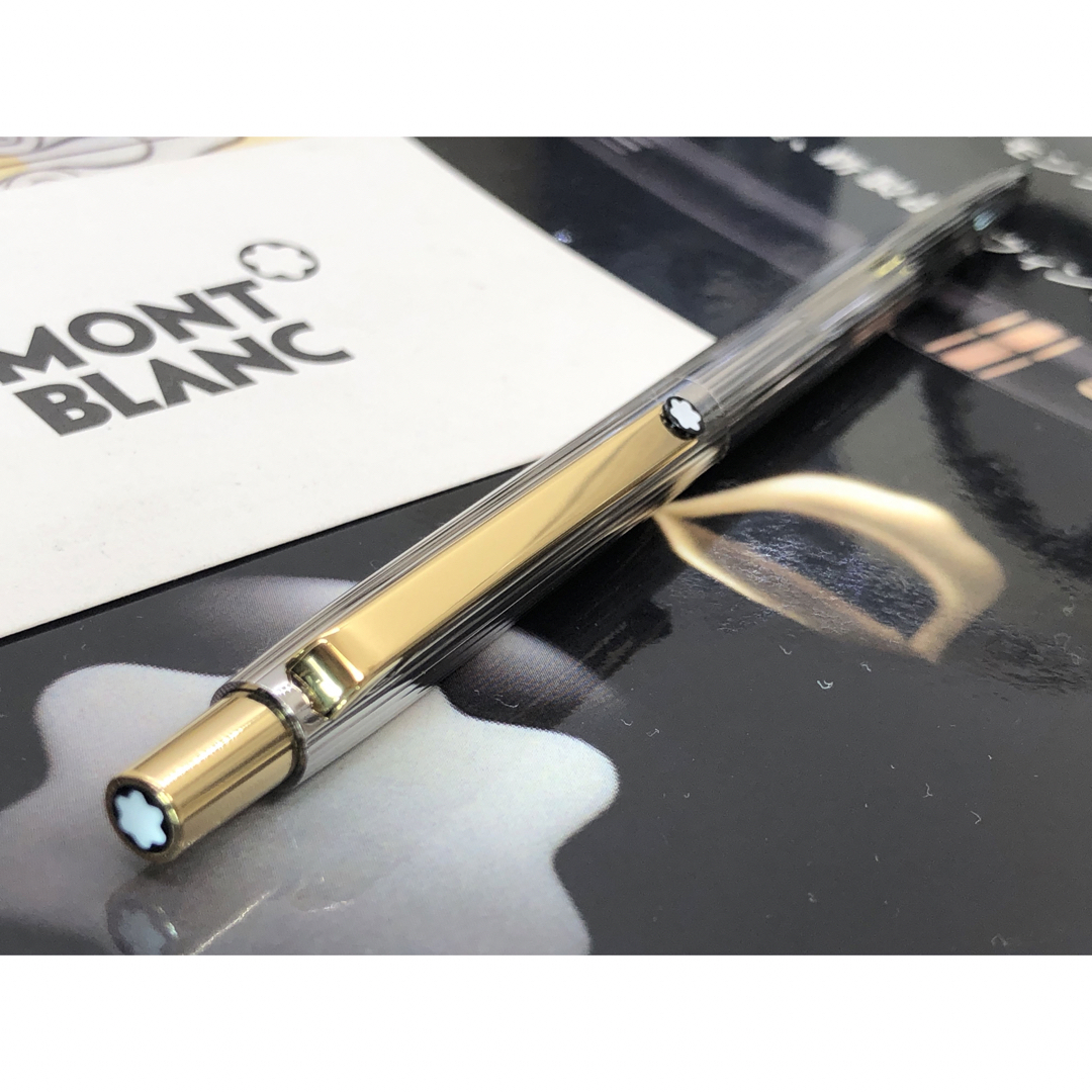 MONTBLANC(モンブラン)の未使用品！総プラチナ張り価値あるSライン最高峰No2929★モンブランボールペン インテリア/住まい/日用品の文房具(ペン/マーカー)の商品写真