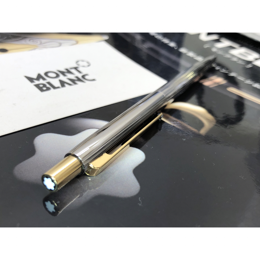 MONTBLANC(モンブラン)の未使用品！総プラチナ張り価値あるSライン最高峰No2929★モンブランボールペン インテリア/住まい/日用品の文房具(ペン/マーカー)の商品写真