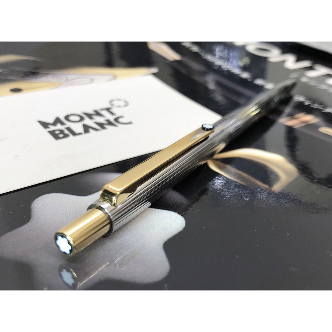 MONTBLANC(モンブラン)の未使用品！総プラチナ張り価値あるSライン最高峰No2929★モンブランボールペン インテリア/住まい/日用品の文房具(ペン/マーカー)の商品写真