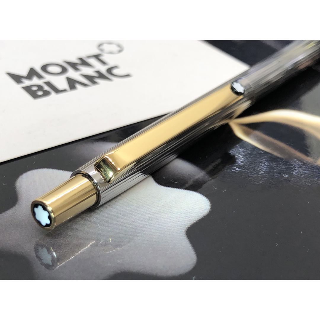 MONTBLANC(モンブラン)の未使用品！総プラチナ張り価値あるSライン最高峰No2929★モンブランボールペン インテリア/住まい/日用品の文房具(ペン/マーカー)の商品写真