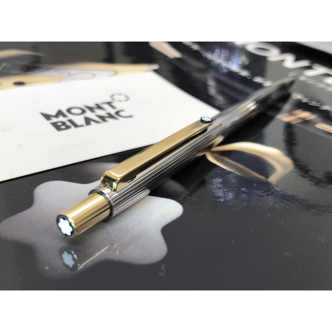 MONTBLANC(モンブラン)の未使用品！総プラチナ張り価値あるSライン最高峰No2929★モンブランボールペン インテリア/住まい/日用品の文房具(ペン/マーカー)の商品写真