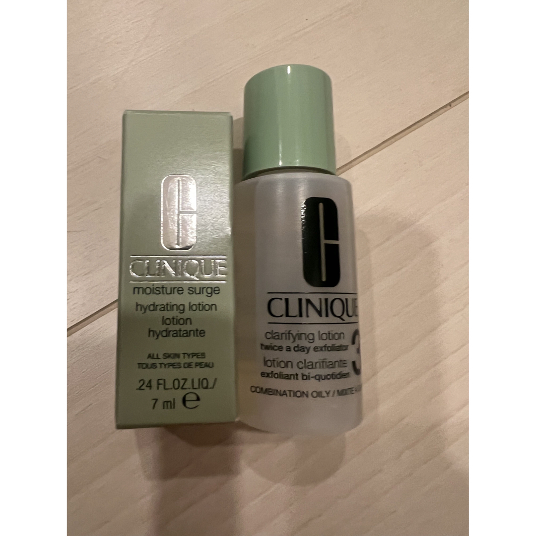 CLINIQUE(クリニーク)のクリニーク　化粧水　ミニボトルセット コスメ/美容のスキンケア/基礎化粧品(化粧水/ローション)の商品写真