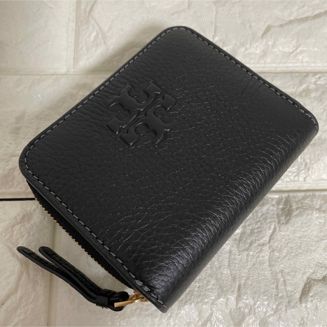 【新作】TORY BURCH ２つ折り財布 ブラック