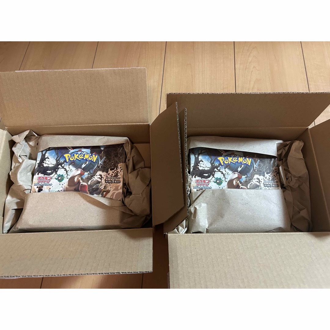 ポケモンカード ポケモンセンター クレイバースト2BOX ポケモンカード ポケモンセンター クレイバースト2BOX