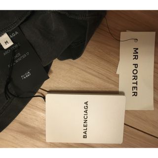 未使用!バレンシアガ tシャツ 古着加工名品