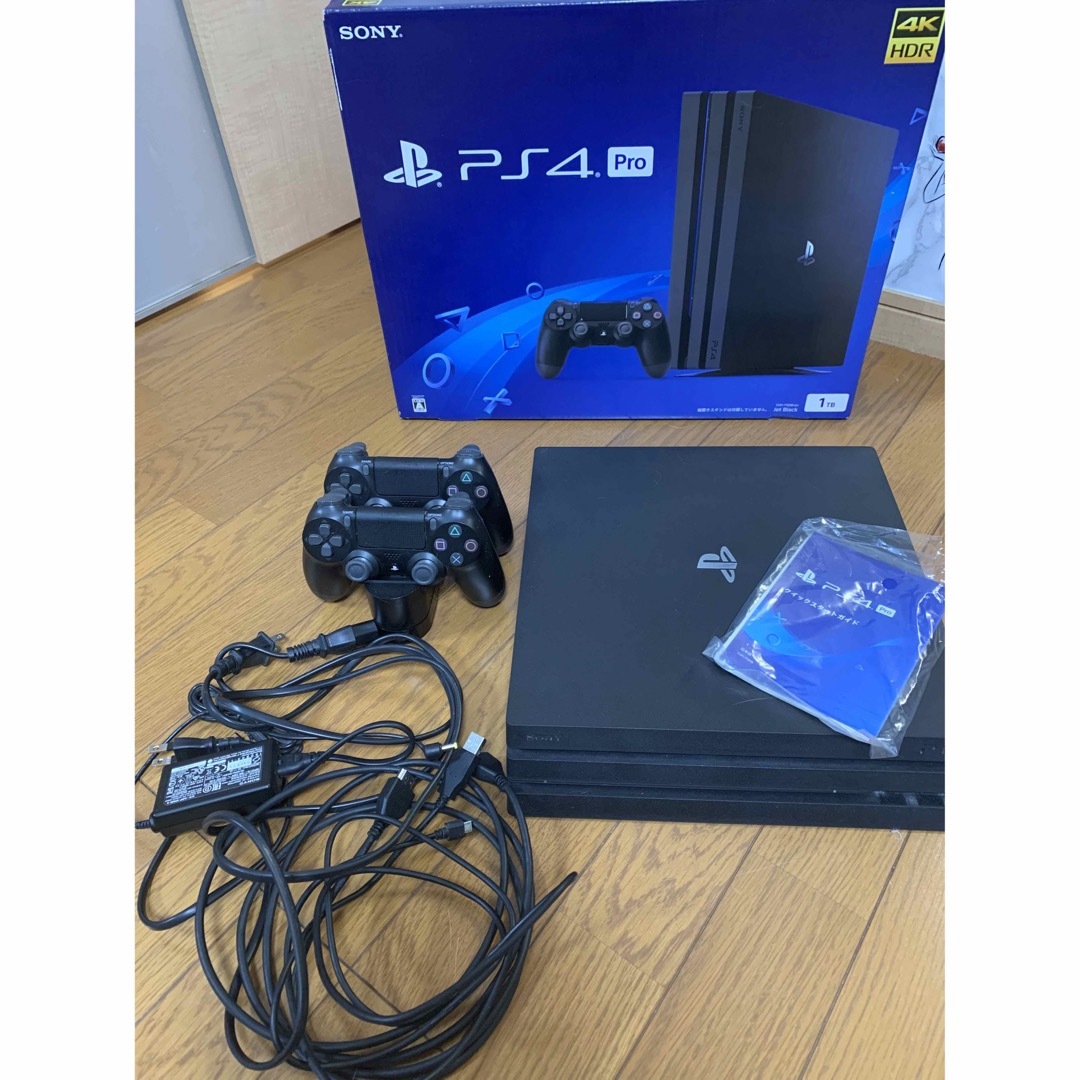 ps4 Pro☆ 1TB 本体＋コントローラー2個付き - www.sorbillomenu.com