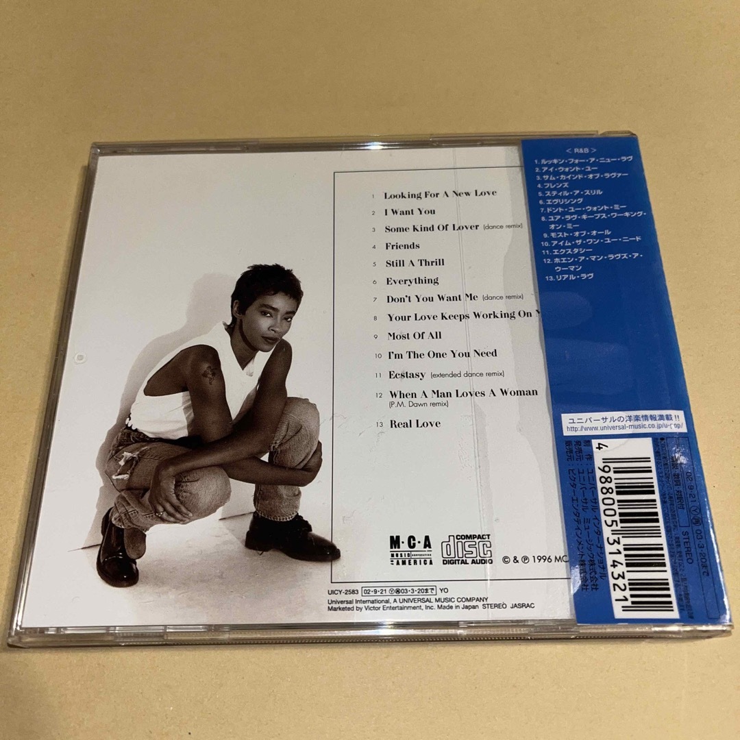 グレイテスト・ヒッツ / ジョディ・ワトリー レンタルアップCD エンタメ/ホビーのCD(R&B/ソウル)の商品写真