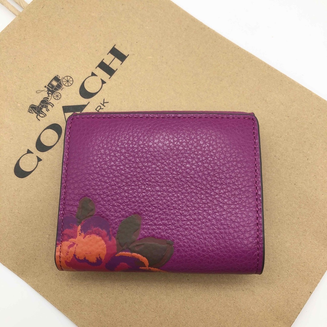 COACH - 【COACH☆新品】スモール モーガン ウォレット☆フローラル