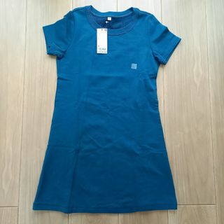 ユニクロ(UNIQLO)のユニクロ　スウェット　チュニックドレス(半袖)(チュニック)