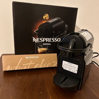 ネスプレッソ(NESPRESSO)の【新品】NESPRESSO Inissia D40BK(コーヒーメーカー)