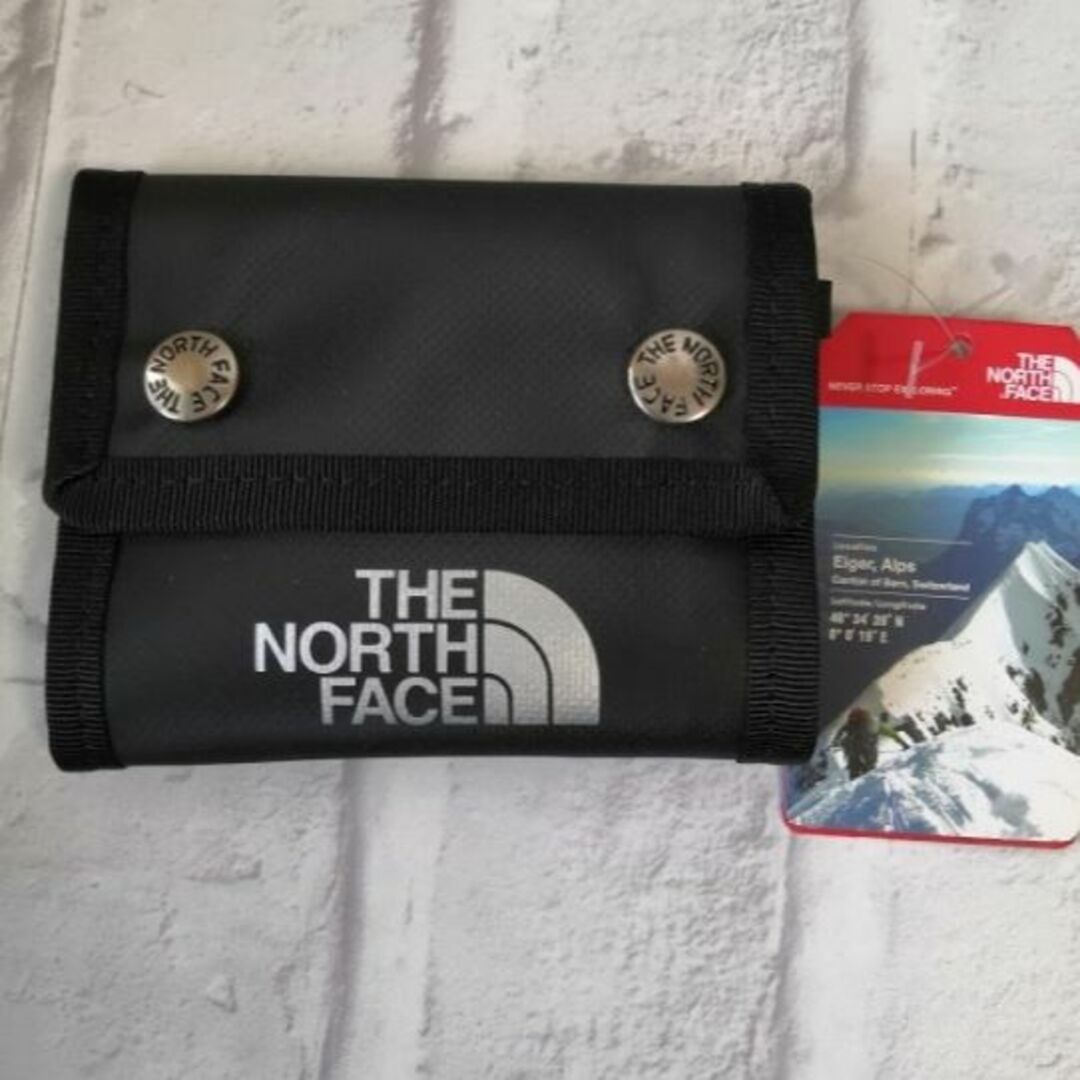 ノースフェイス 財布 メンズ レディース 三つ折り財布 ブラック 海外 K89A 6