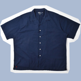ポロラルフローレン(POLO RALPH LAUREN)の90s Polo Ralph Lauren Shirts CALDWELL 紺(シャツ)