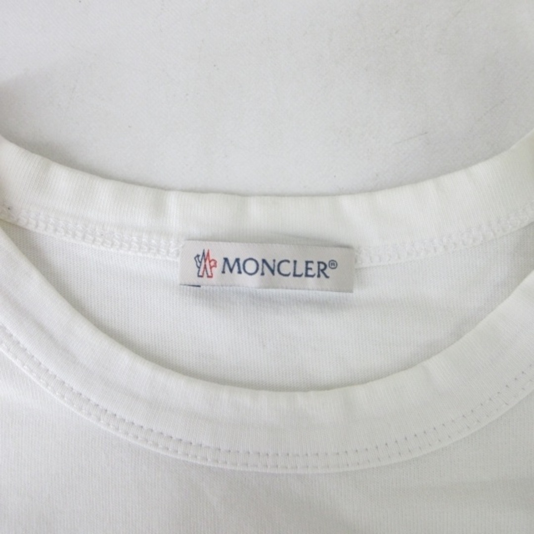 MONCLER   モンクレール MONCLER パイル刺繍Tシャツ カットソー S