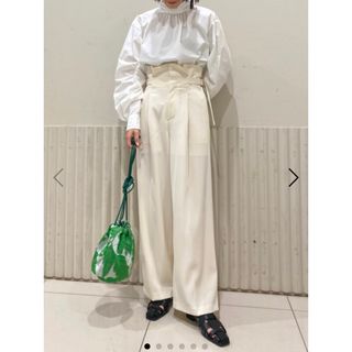 FRAY I.D - FRAY I.D サイドベルトハイウエストパンツ 新品未使用の ...