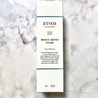 エトヴォス(ETVOS)の新品未開封 ETVOS エトヴォス モイストアミノフォーム 洗顔料 90g(洗顔料)