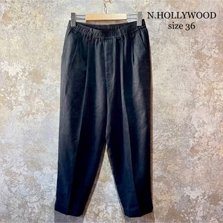 エヌハリウッド(N.HOOLYWOOD)のN.HOLLYWOOD エヌハリウッド フェイクレザー スエードパンツ(その他)