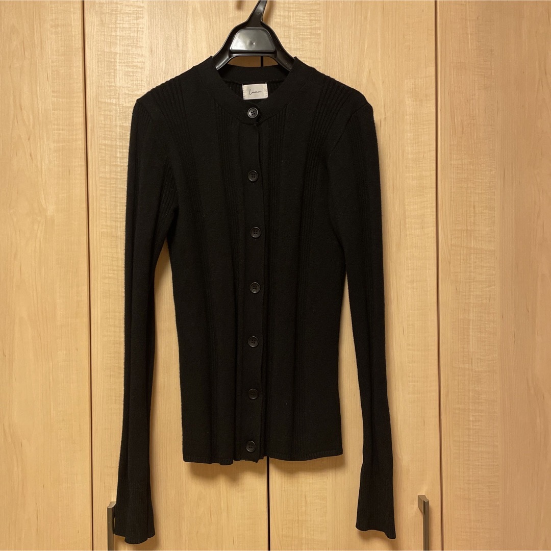 TODAYFUL(トゥデイフル)のlouren longsleeve rib knit cardigan レディースのトップス(カーディガン)の商品写真