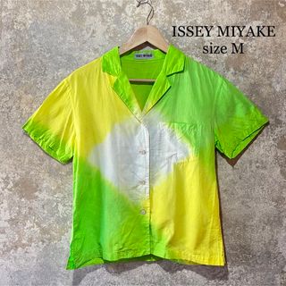 イッセイミヤケ(ISSEY MIYAKE)のISSEY MIYAKE イッセイミヤケ 銀タグ ムラ染め 半袖シャツ(シャツ)