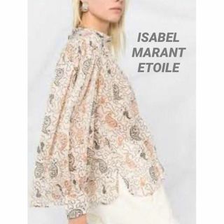 イザベルマラン(Isabel Marant)のイザベル マラン エトワール　アディグラコットンボイル　ブラウス　ペイズリー柄(シャツ/ブラウス(長袖/七分))