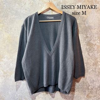 イッセイミヤケ セーター(グレー/灰色系)の通販 27点 | ISSEY MIYAKE