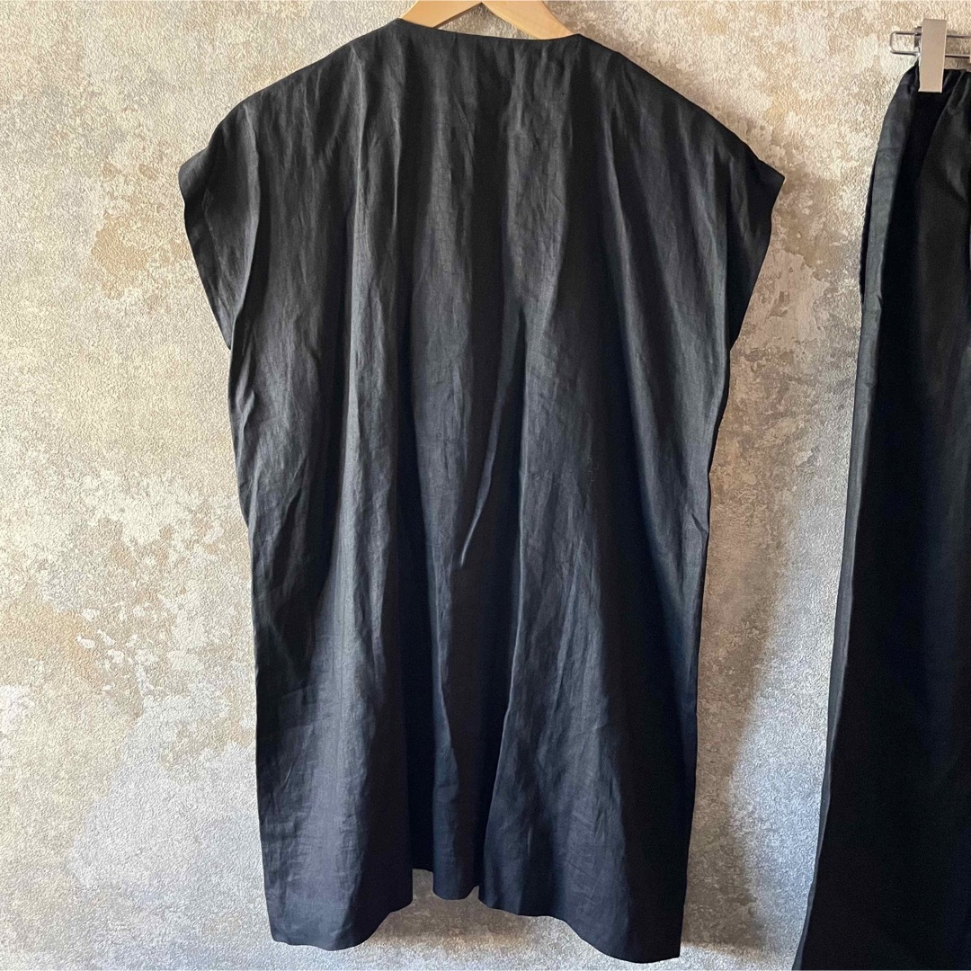 ISSEY MIYAKE 筆タグ リネン チャイナ セットアップ - nayaabhaandi.com