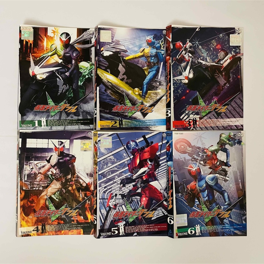 訳あり 仮面ライダーW ダブル 特撮 全12巻+他3作品 DVD 菅田将暉