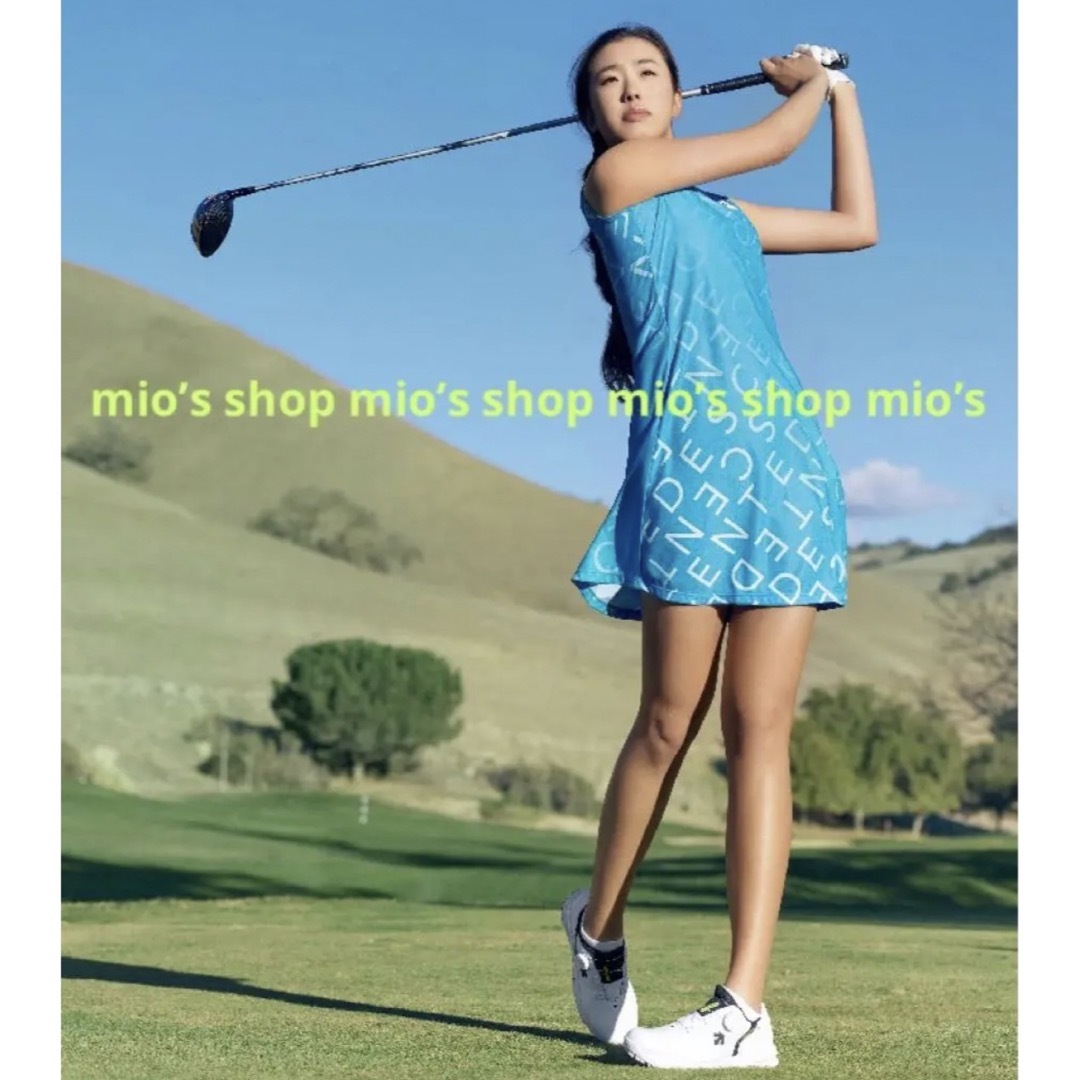 DESCENTE - DESCENTE GOLF ダイヤニットプリントスリーブレス