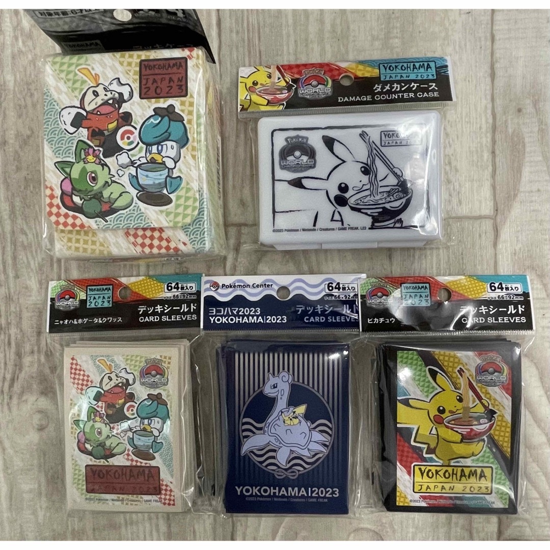 ポケモン - WCS 2023 横浜 限定グッズ 5点セットの通販 by may's shop｜ポケモンならラクマ