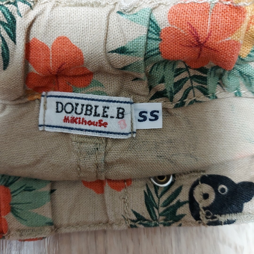 DOUBLE.B(ダブルビー)のミキハウス　ダブルビー　スカート　SS　80～90 キッズ/ベビー/マタニティのキッズ服女の子用(90cm~)(スカート)の商品写真