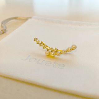 ジュエッテ(Jouete)のJouete パール×ビジュー イヤークリップ(イヤリング)