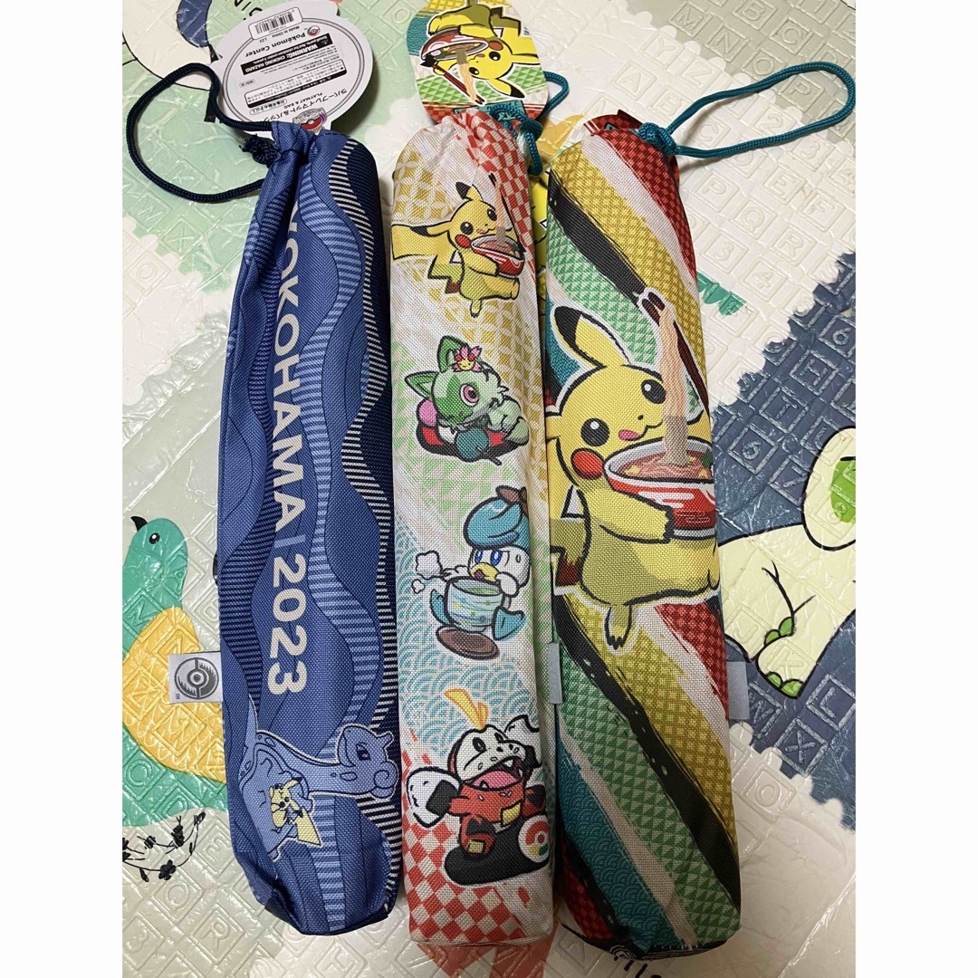 wcs2023限定 ポケモンカード wcsヨコハマ プレイマット 3種セットの