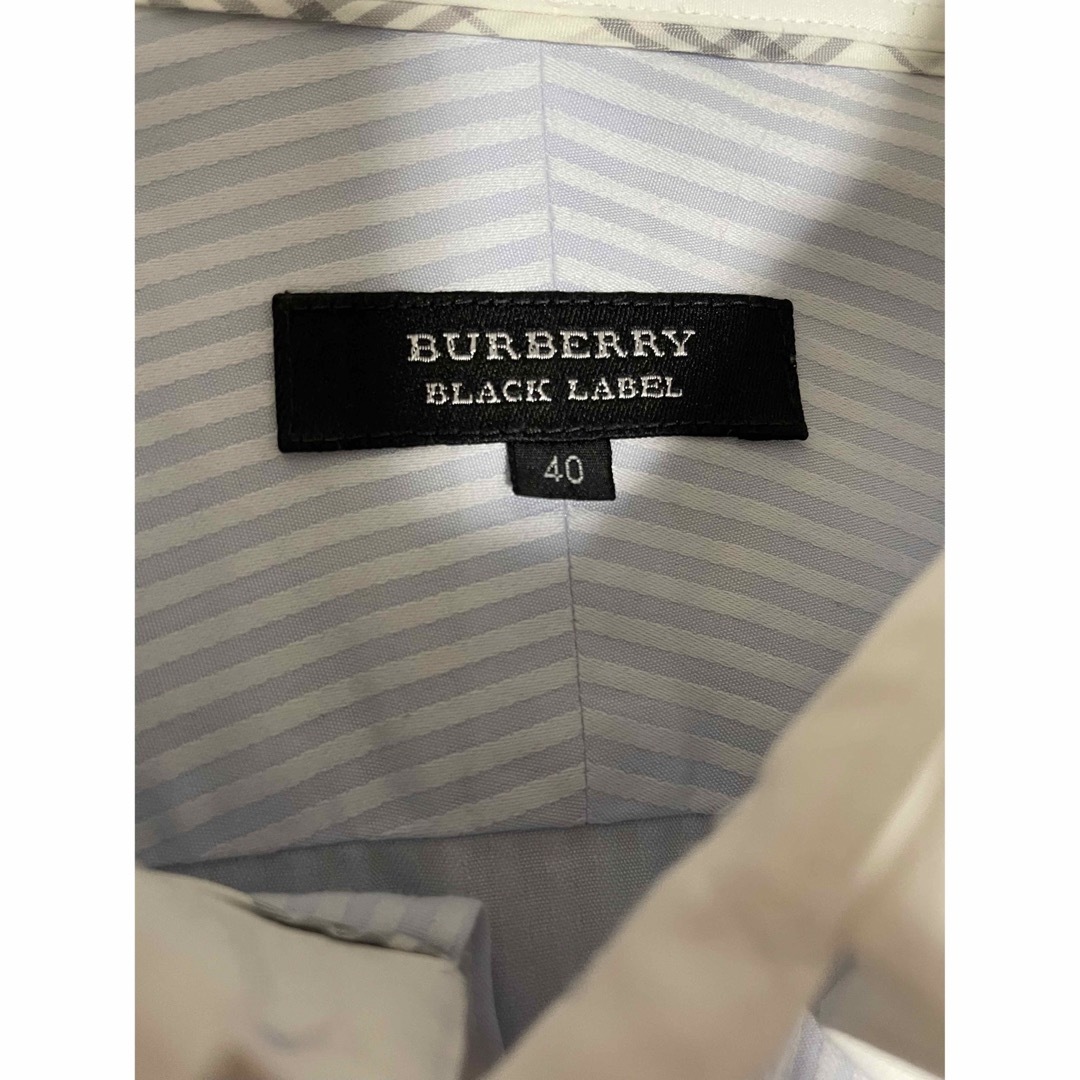 BURBERRY BLACK LABEL(バーバリーブラックレーベル)のバーバリーブラックレーベル　ワイシャツ メンズのトップス(シャツ)の商品写真