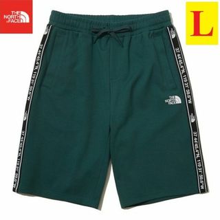 ザノースフェイス(THE NORTH FACE)の大特価！ ノースフェイス ショートパンツ メンズ 綿 グリーン/L K479B(ショートパンツ)