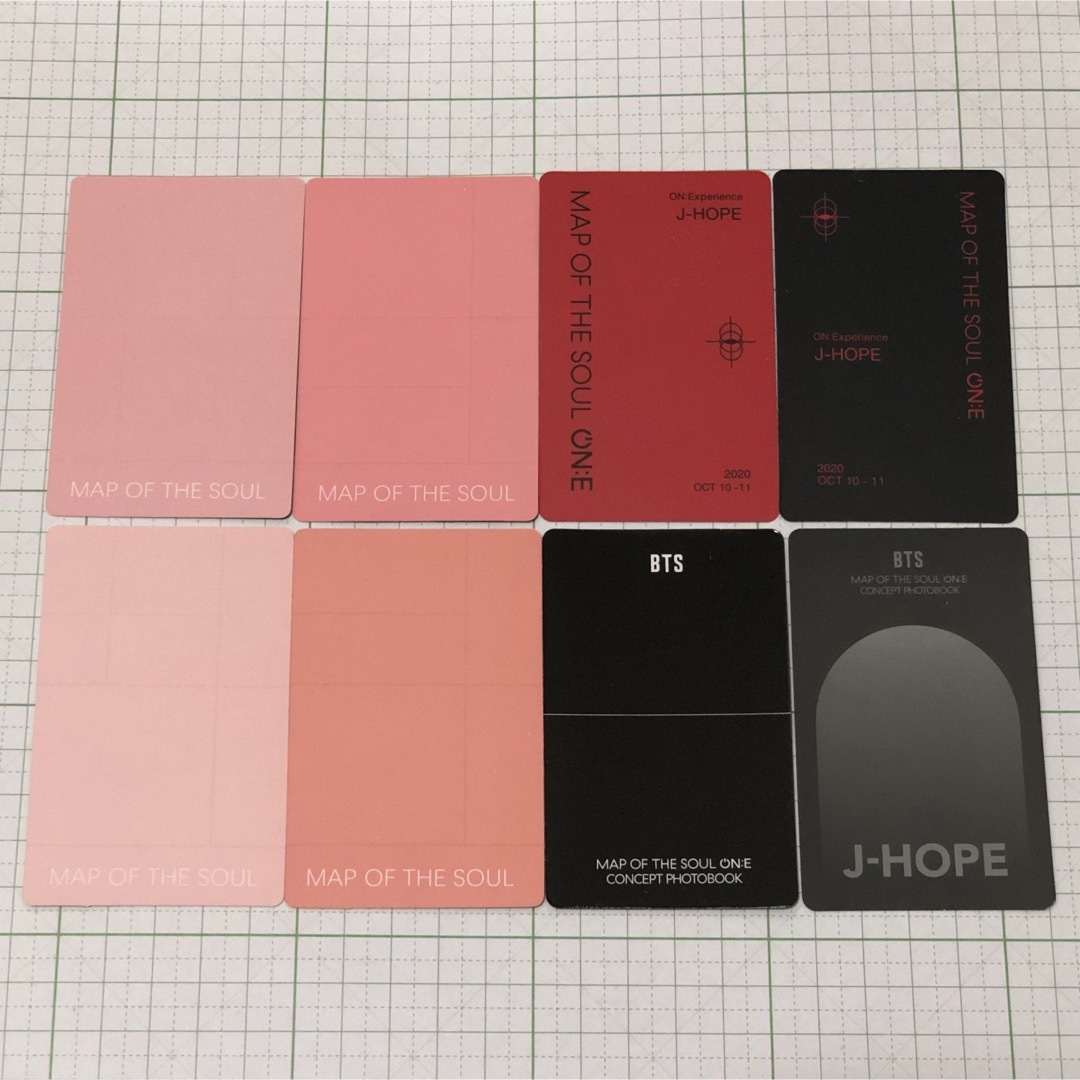 防弾少年団(BTS)(ボウダンショウネンダン)の【特別セール】トレカ　BTS J-HOPE 8枚セット エンタメ/ホビーのタレントグッズ(アイドルグッズ)の商品写真