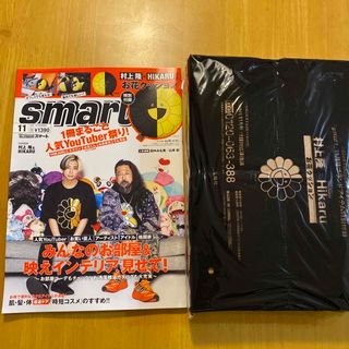 タカラジマシャ(宝島社)の∞   smart  11月号　村上隆　お花クッション　∞(クッション)