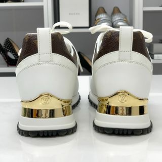 LOUIS VUITTON - 6975 未使用 ヴィトン レザー モノグラム ロゴ ラン
