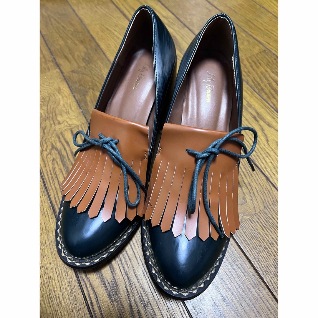 Lily Brown(リリーブラウン)のlily brown/リリーブラウン　パンプス　ローファー　Lサイズ レディースの靴/シューズ(ローファー/革靴)の商品写真